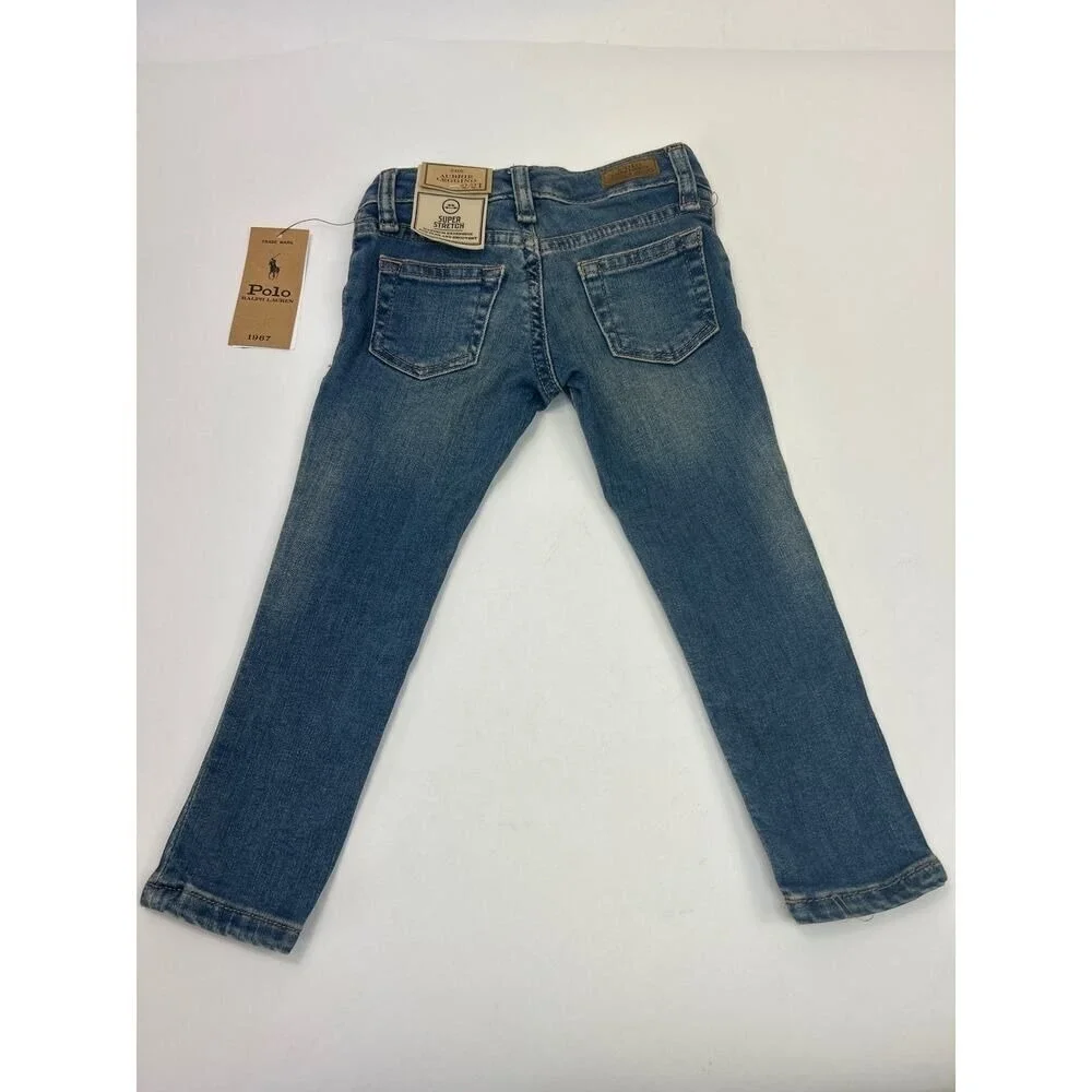 Polo Ralph Lauren The Aubrie Legging Denim‎ Size 2/2T